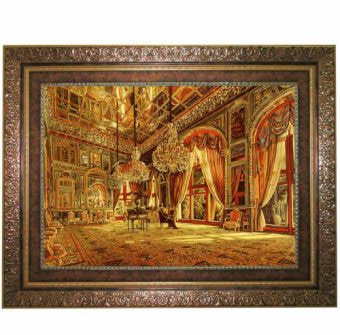 تصویر 2 از تابلو فرش لوکس مناسب چیدمان رسمی منزل