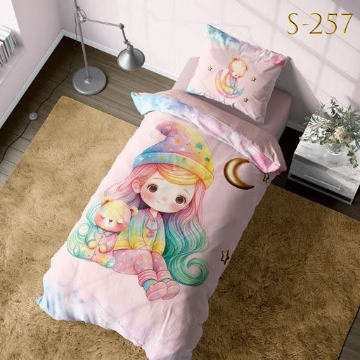 تصویر 1 از روتختی بچه گانه کودک با طرح‌ های فانتزی