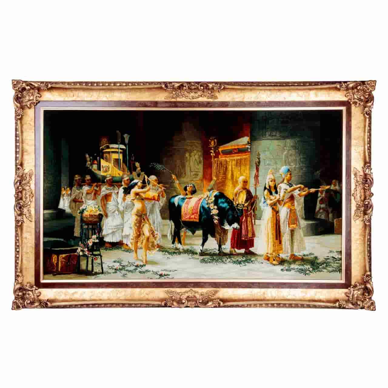 تصویر 2 از تابلو فرش سنتی باستان الهام گرفته از فرهنگ ایرانی