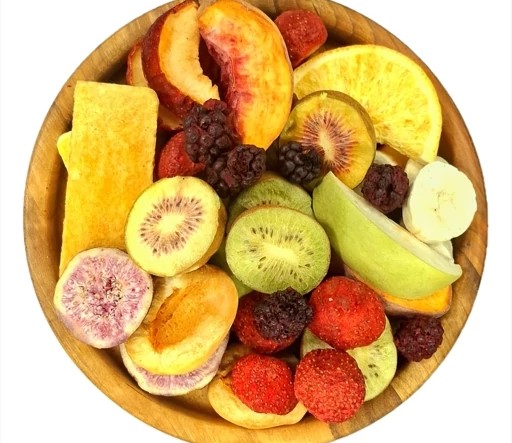 میکس میوه خشک پفکی با میزان قند پایین