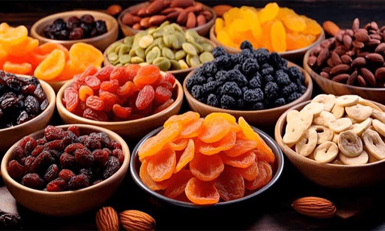 میوه خشک میکس یک کیلویی بدون افزودنی مناسب کودکان