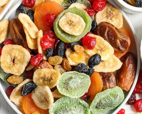 میوه خشک مخلوط لوکس با بافت شکننده