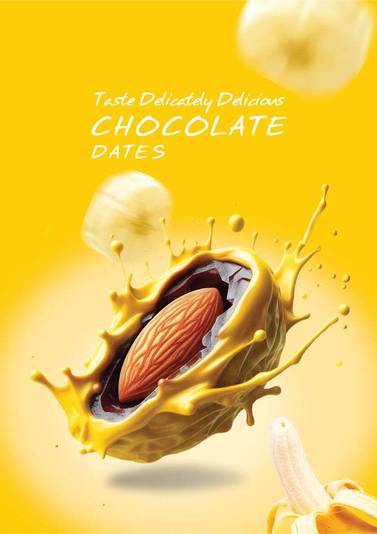 تصویر 4 از خرما شکلاتی سالسا ترکیب خرما و شکلات