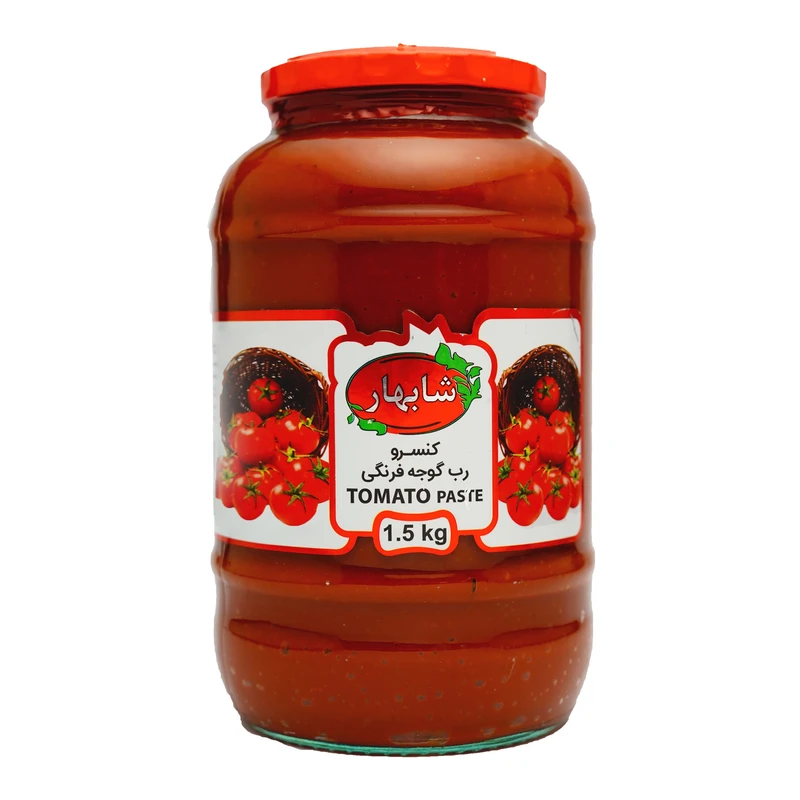 رب گوجه فرنگی شابهار 1500 گرمی با طعمی تازه و غنی از طبیعت