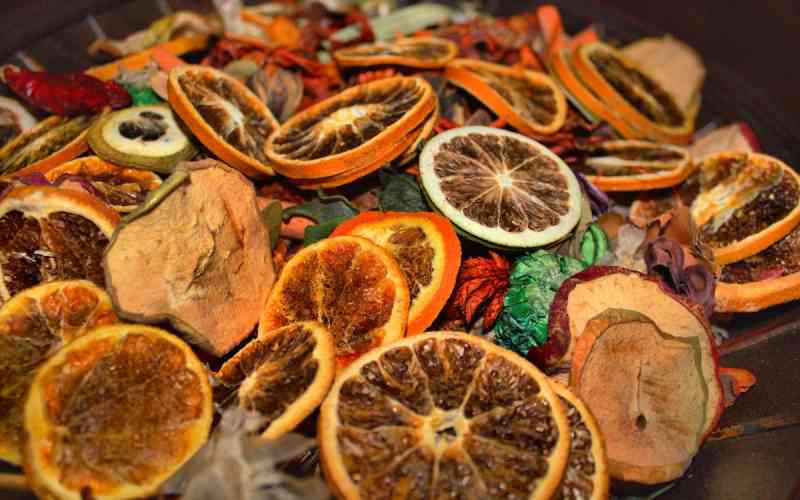 تصویر 4 از میوه خشک مخلوط افغانستان با برش حلقه‌ ای