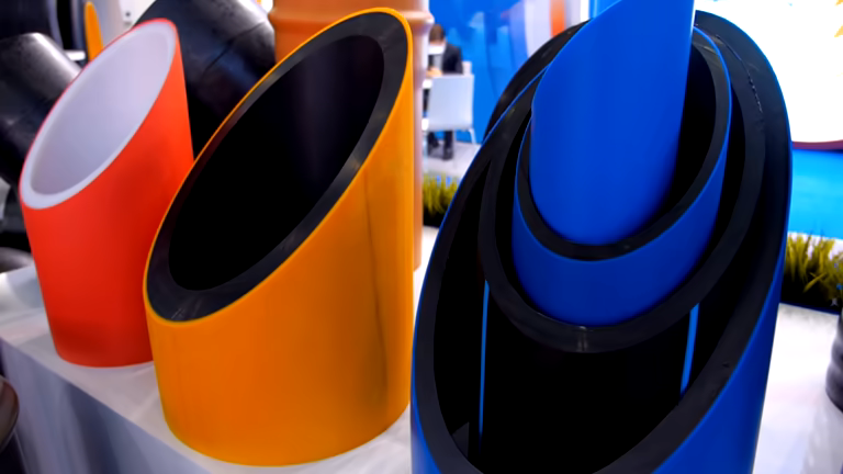 لوله پلی اتیلن نمره 4 شاخه ای طول 6 متر