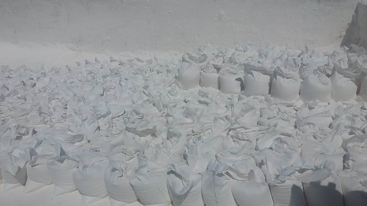 پودر سنگ شیراز ویژه نما ساختمان دانه ریز