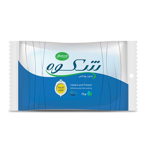 صابون هتلی شکوه قالبی وزن 20 گرم با فرمول ملایم