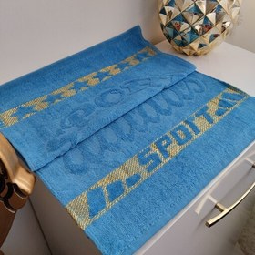 تصویر 4 از انواع حوله دستی آبی ضد حساسیت و راحت برای پوست