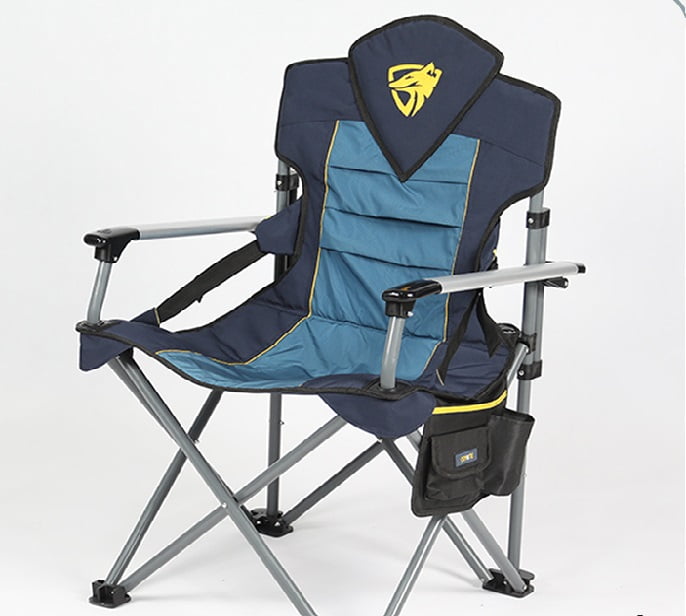 تصویر 3 از صندلی مسافرتی مشکی ساخته شده با رنگ ثابت و متریال مقاوم