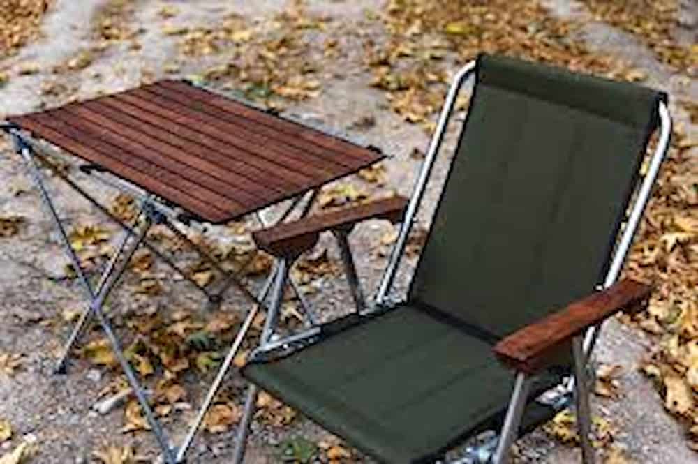 صندلی مسافرتی پایه بلند با ارتفاع مناسب و ساختار مقاوم