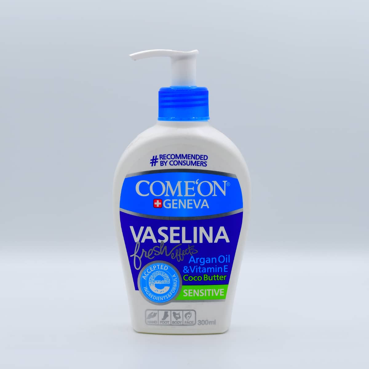 تصویر 4 از وازلین کامان ترکیبی شفاف با نرم‌ کنندگی عالی