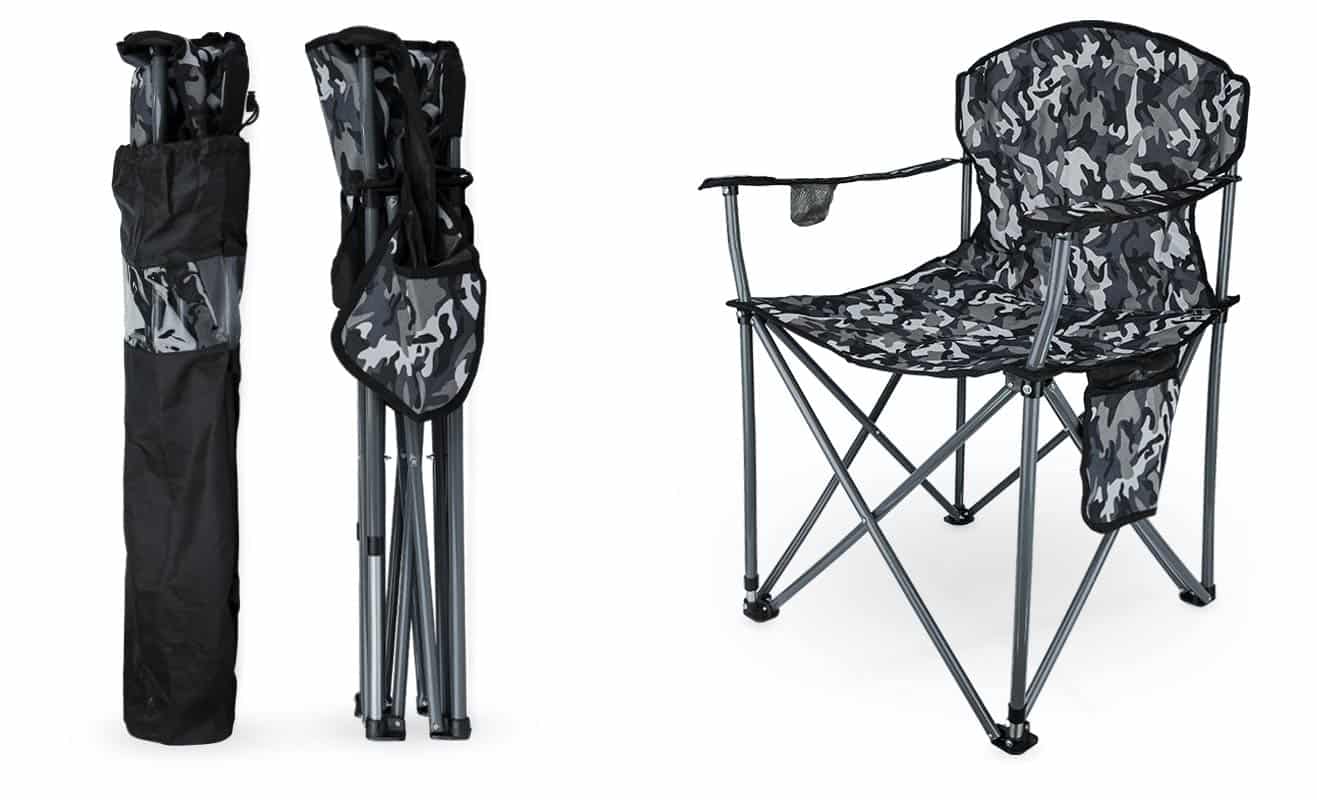 صندلی مسافرتی پرستیژ با قاب مقاوم فلزی و پشتی انعطاف‌ پذیر