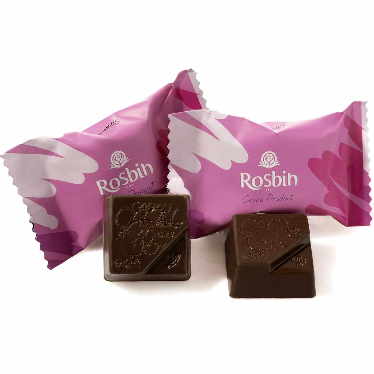 تصویر 3 از شکلات پذیرایی کیلویی مغزدار مخلوط رزبین با طعم توت فرنگی