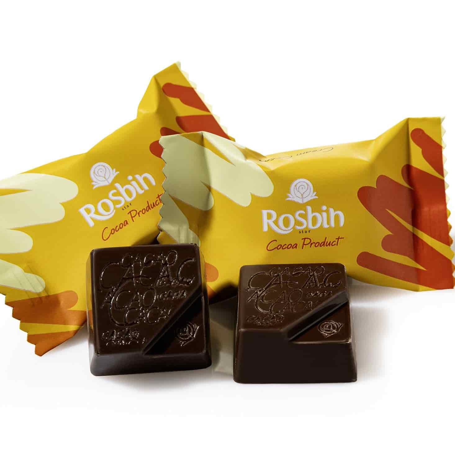 تصویر 1 از شکلات پذیرایی کیلویی مغزدار مخلوط رزبین با طعم توت فرنگی