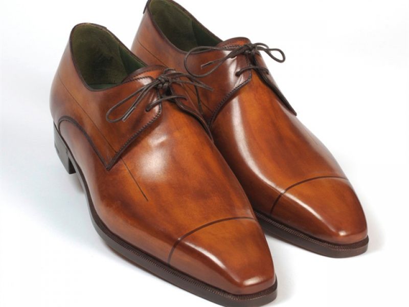 کفش چرم قم با فرم استاندارد و پشتیبانی عالی از قوس پا