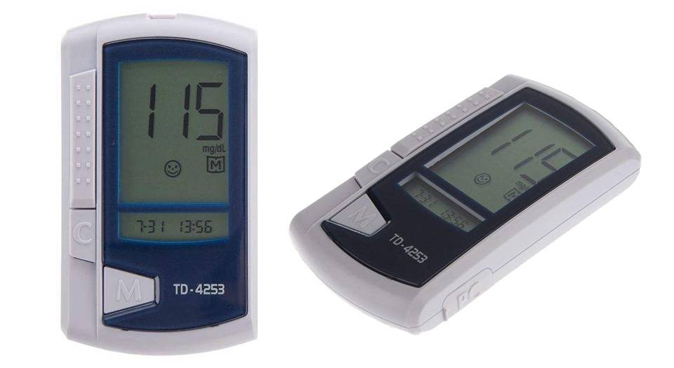 دستگاه قند خون td 4253 با سنجش سریع و نتیجه دقیق