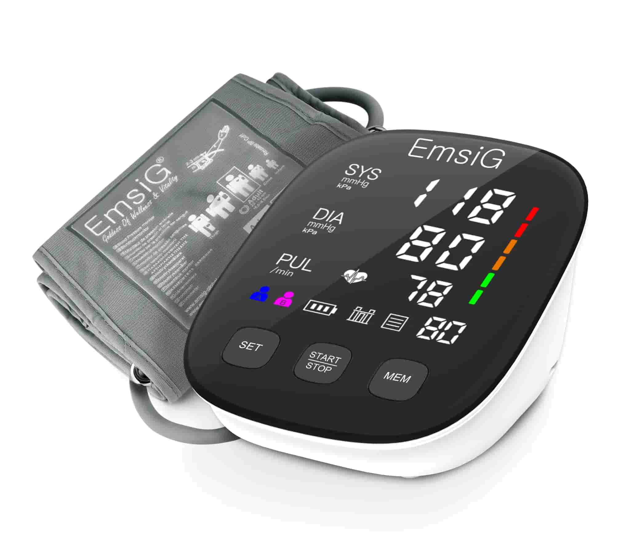 دستگاه فشار خون امسیگ مجهز به حافظه چند کاربره و سیستم خودکار