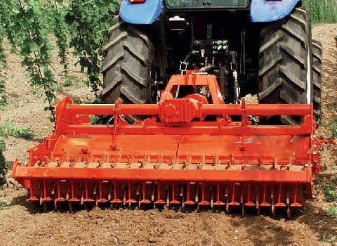 کولتیواتور پشت تیلری مخصوص زمین‌ های کشاورزی وسیع