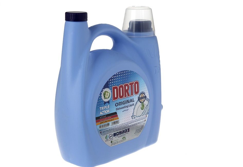 تصویر 4 از مایع ظرفشویی دورتو با رایحه خوشایند پس از شستشو