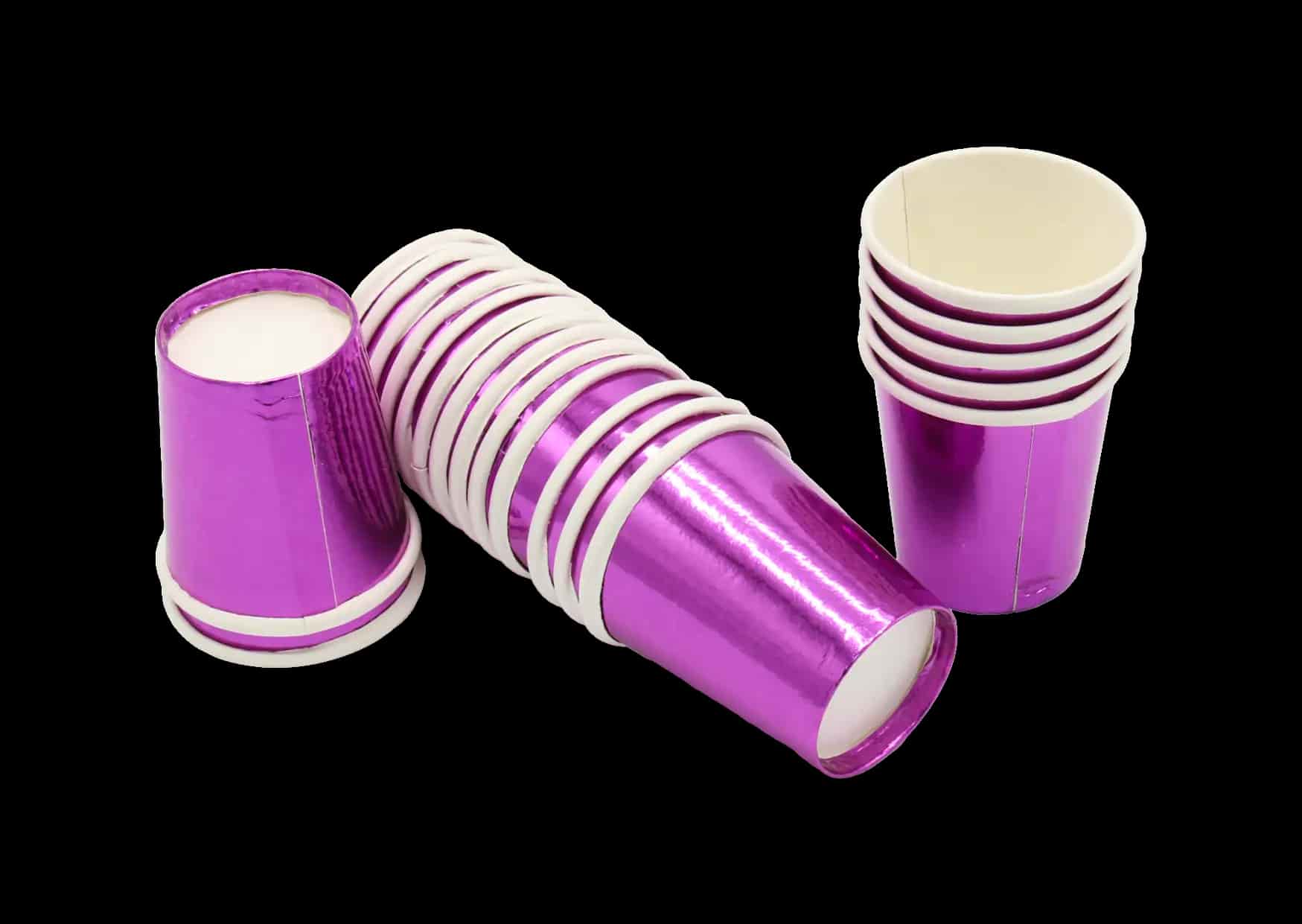 تصویر 2 از لیوان یکبار مصرف متالایز مناسب استفاده در جشن ها و رویدادها