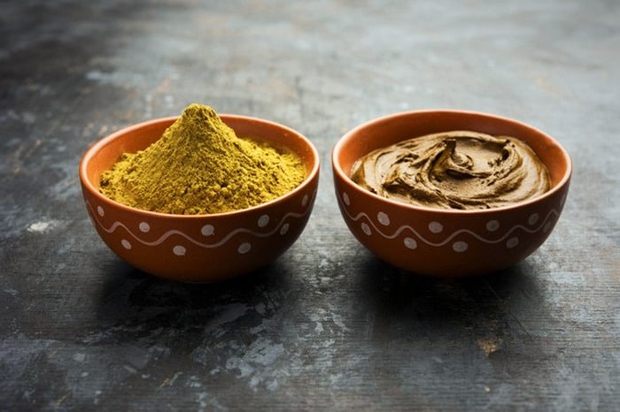 حنا ثابت اصل گیاهی مناسب رنگ مو و مصرف سنتی