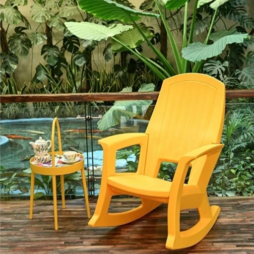 صندلی پلاستیکی گهواره‌ ای سبک و راحت برای تمام سنین