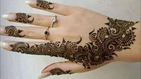 تصویر 4 از حنا تتو سبز تازه با آسیاب نرم و رنگ طبیعی