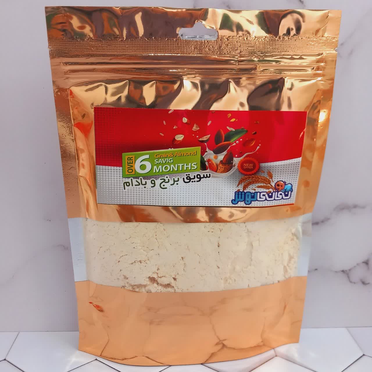 سویق کودک با شیر تولید شده از جو کامل با هضم آسان