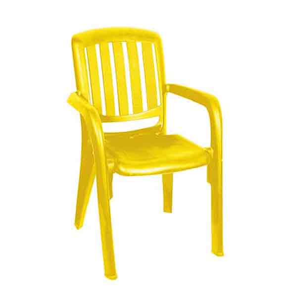 تصویر 2 از صندلی پلاستیکی ناصر دسته دار مناسب محیط‌ های پر تردد