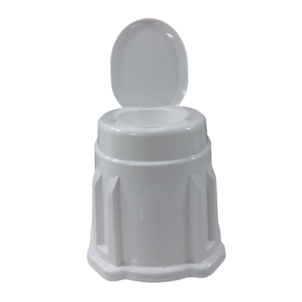 تصویر 1 از صندلی پلاستیکی توالت فرنگی با پایه ضد لغزش