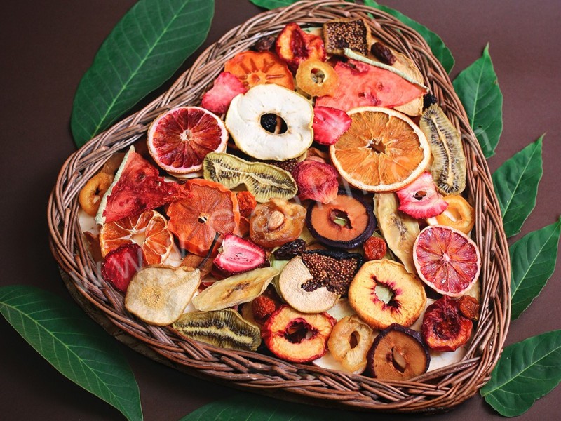 میوه خشک مخلوط سایز بزرگ انتخابی کامل برای مصرف طولانی