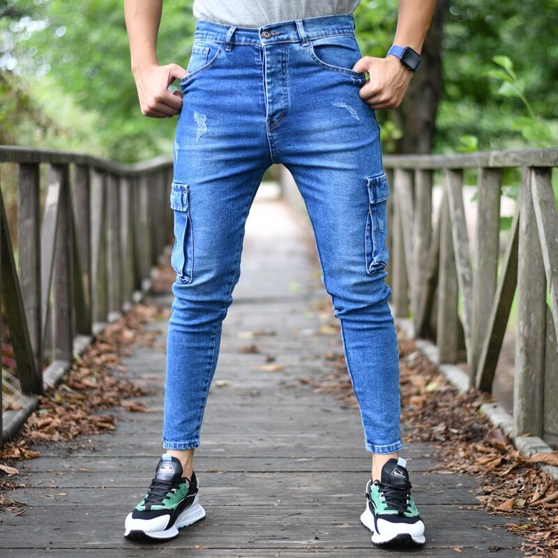 تصویر 5 از شلوار 6 جیب لی کلاسیک با پارچه استاندارد و فیت منظم