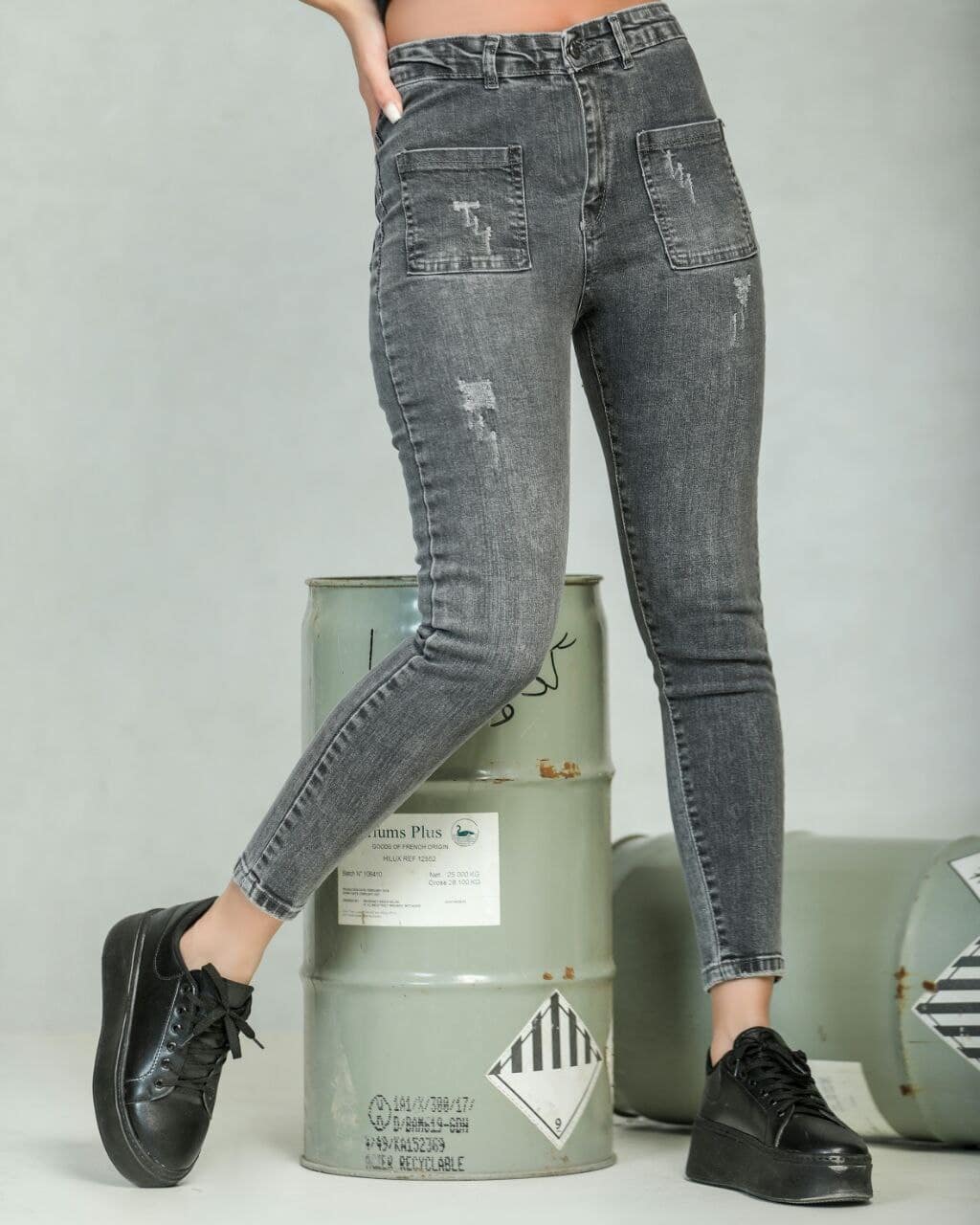 شلوار جین زنانه برند با کیفیت بالا مناسب مجالس رسمی