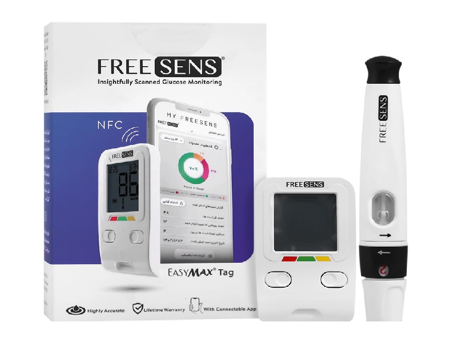 دستگاه قند خون فری سنس نوار با کیفیت بی نظیر