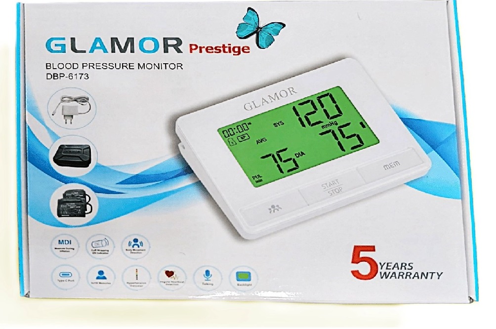 دستگاه فشار خون گلامور 6179 مجهز به سنسور دقیق