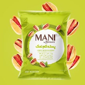 پسته شور مانی با بسته‌ بندی لوکس و بهداشتی