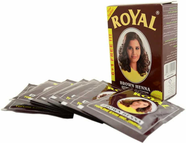 تصویر 4 از حنا هندی قهوه ای طبیعی رنگ موی گیاهی اصل