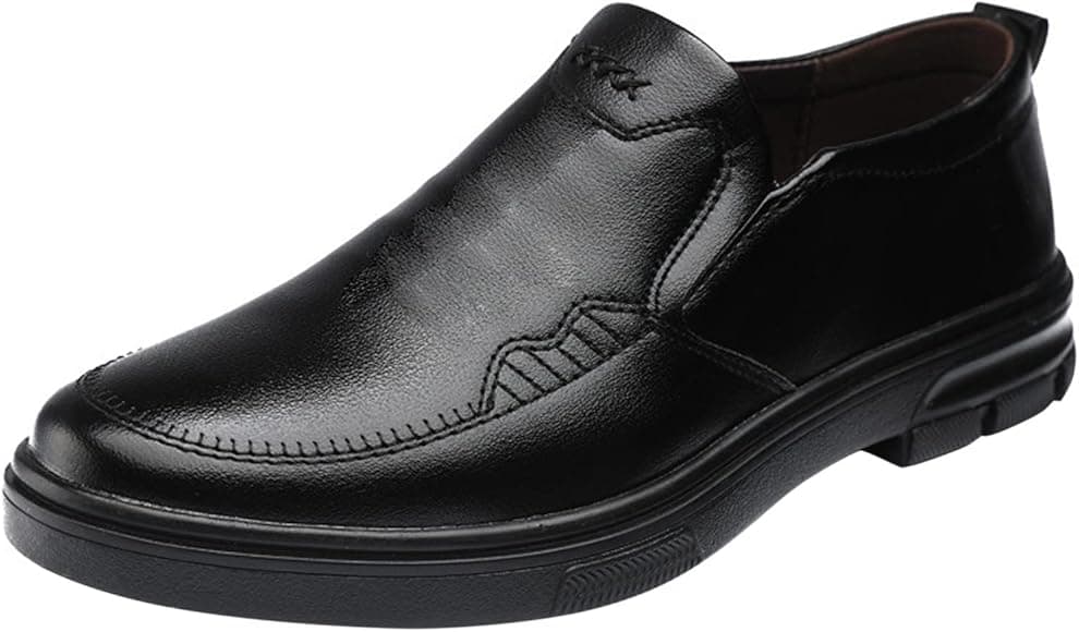 کفش مردانه نوین چرم با ظاهر جمع‌ و جور و راحتی بالا