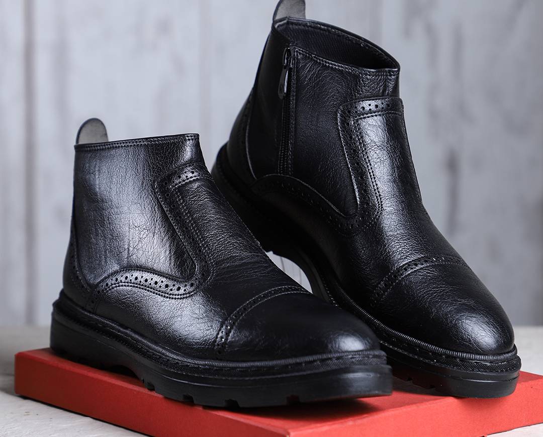 کفش مردانه ساق بلند طراح کاربردی و وزن متعادل