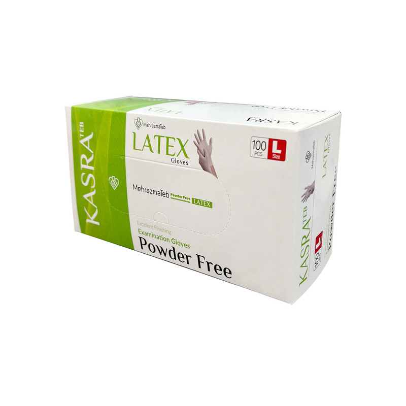 تصویر 4 از دستکش لاتکس کسری طب تولید استاندارد