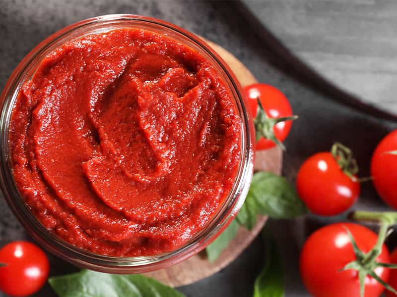 رب گوجه فرنگی چی چی لاس با رنگ دهی مطلوب در غذا