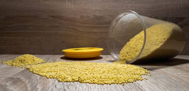 تصویر 2 از گوگرد شیمیایی کشاورزی با فرایند آسیاب ریز دانه جهت جذب سریع