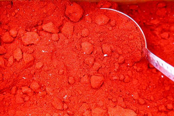 تصویر 2 از گوگرد قرمز در وزن های مختلف برای تولید رنگ و پیگمنت