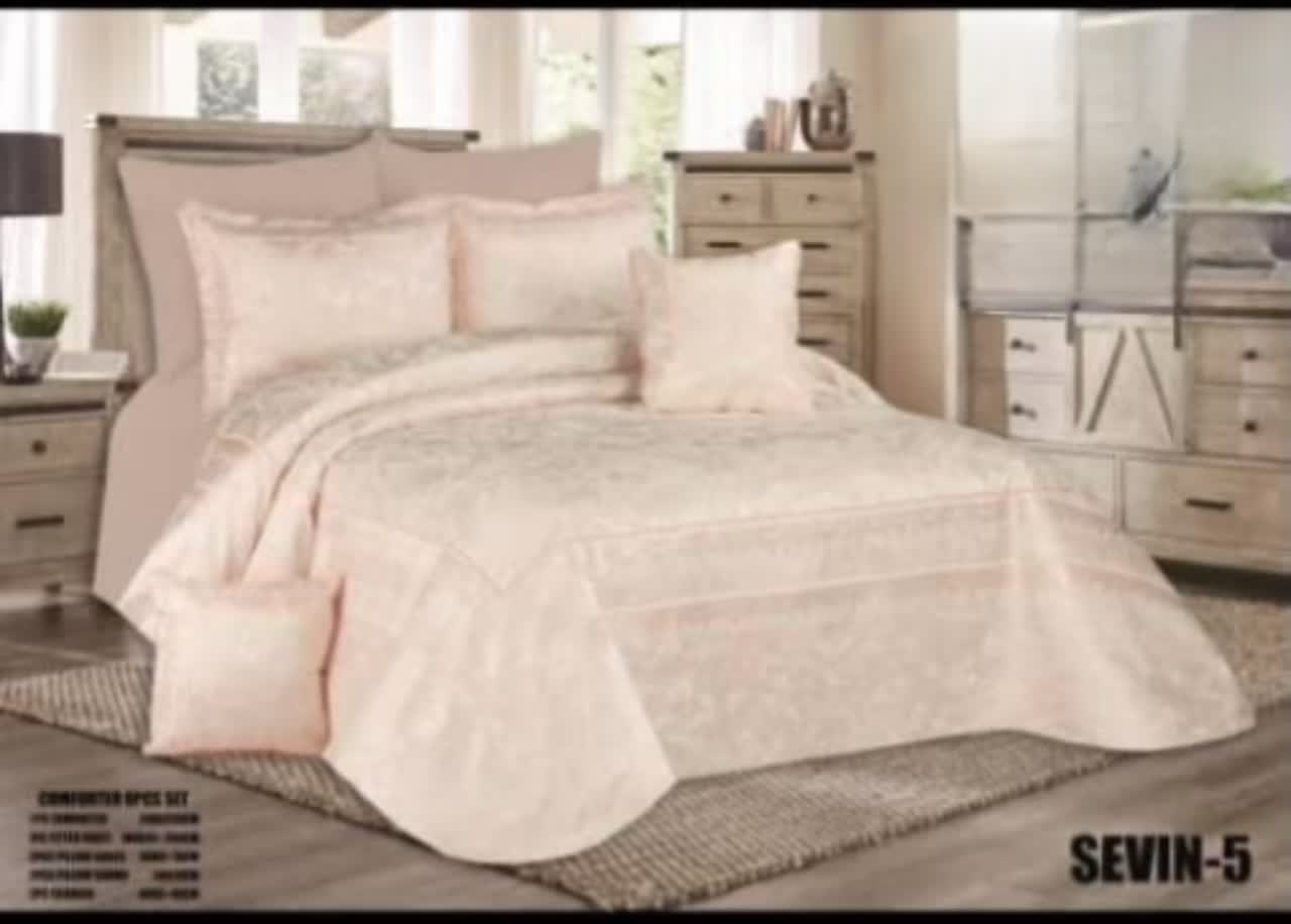 تصویر 2 از روتختی مخمل پنلی ۸ تکه