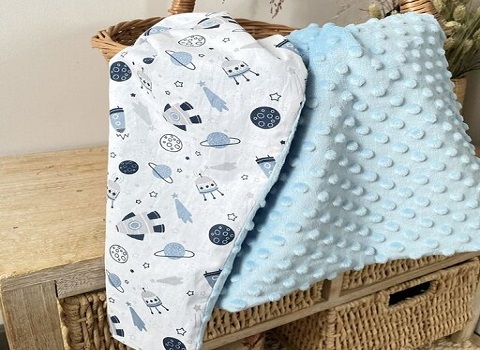 تصویر 3 از پتو حبابی نوزاد مناسب‌ ترین دور پیچ نوزاد