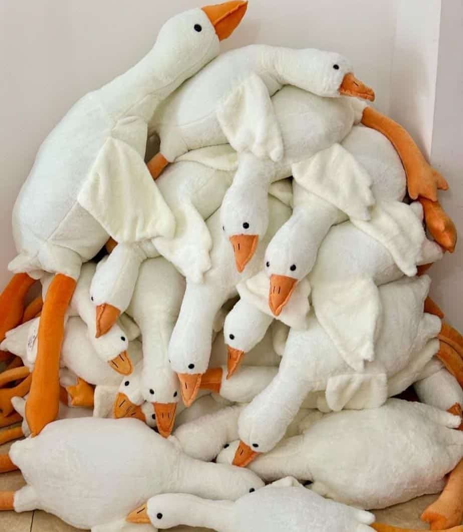 تصویر 2 از عروسک غاز بزرگ برای نمایشگاه و دکور