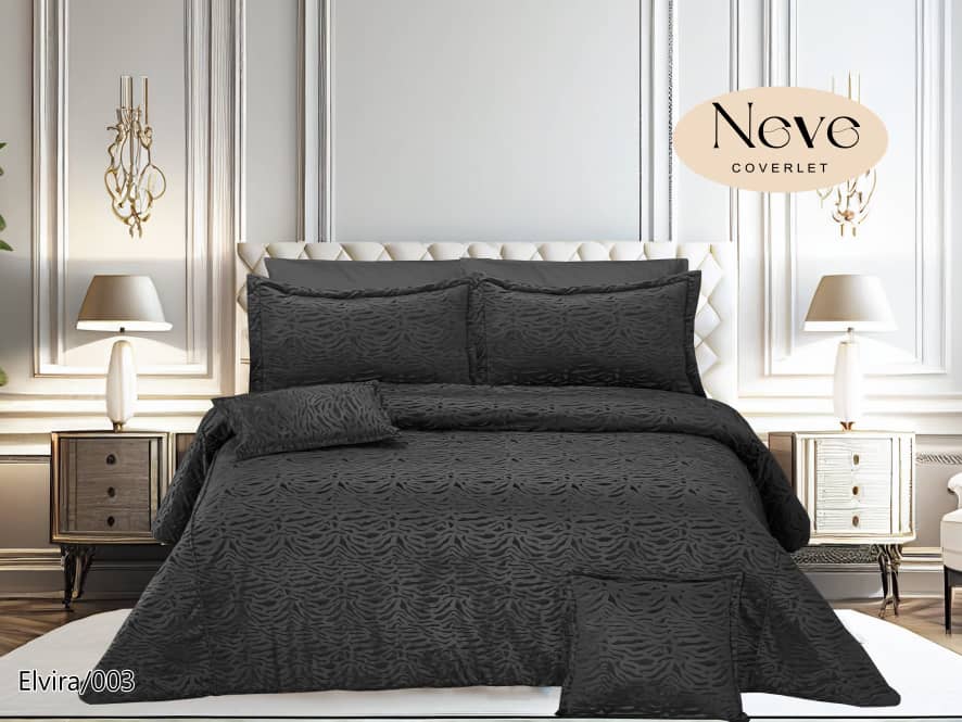 تصویر 2 از روتختی مخمل ۸ تکه مدل الویرا Elvira + خرید عمده