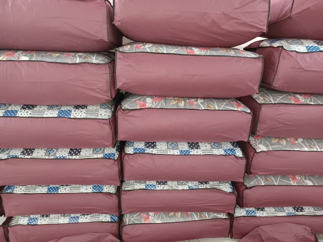 تشک مهمان و مسافرتی دوبل باران + فروش عمده