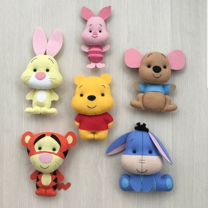 خرید عروسک نمدی